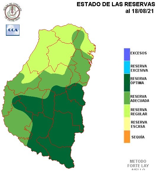 Mapa de precipitaciones