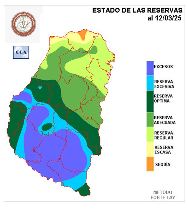 Mapa de reservas
