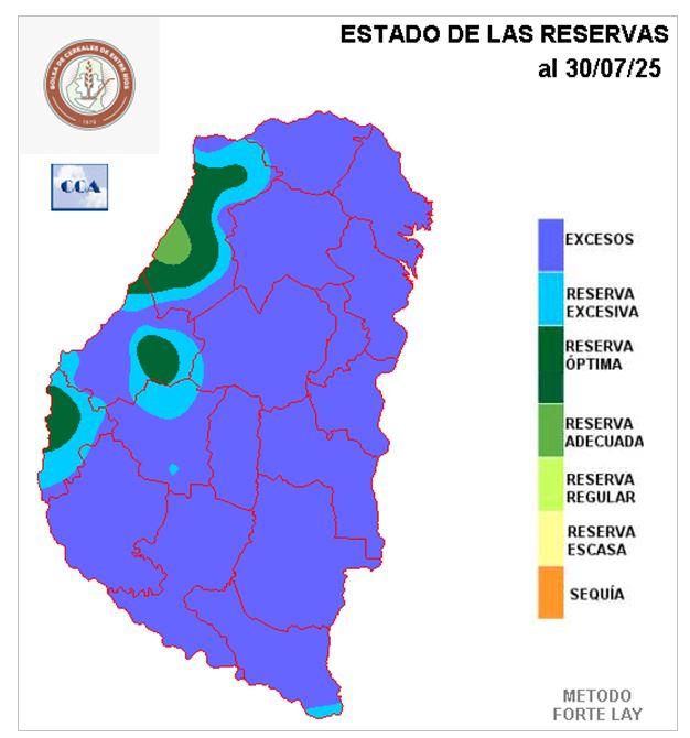 Mapa de reservas