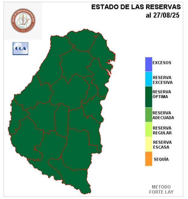 Mapa de reservas