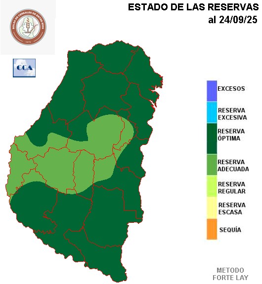 Mapa de reservas